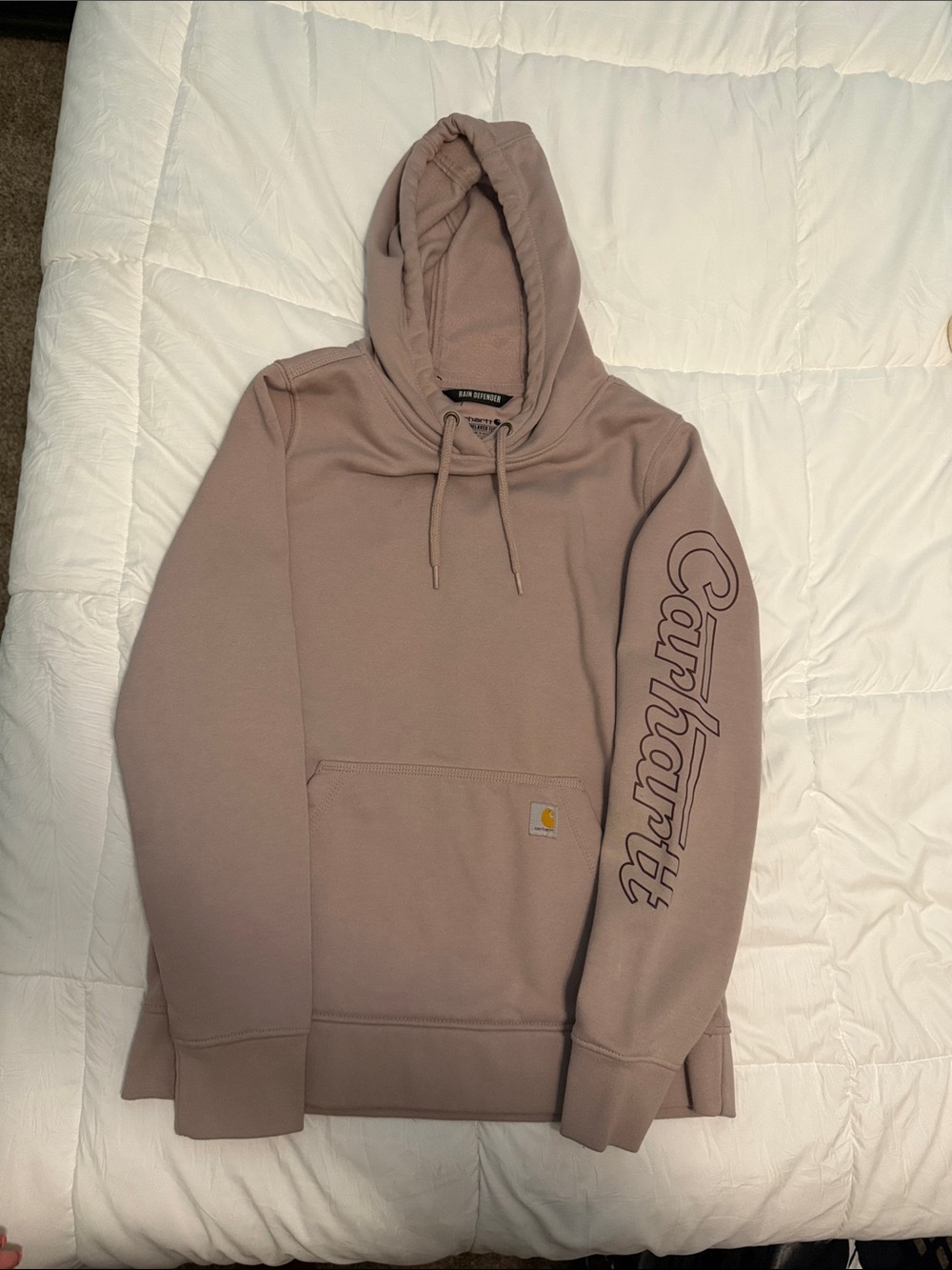 Carhartt Women’s  Hoodie in Dusty Mauve